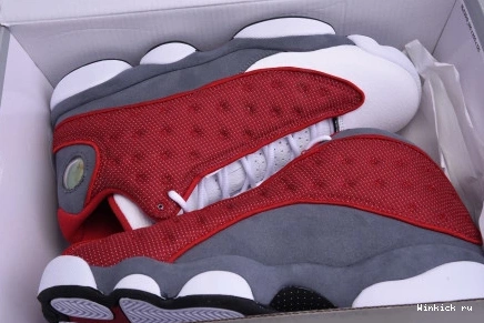 JORDAN FLINT RED GYM RETRO 13 GREY - 1123